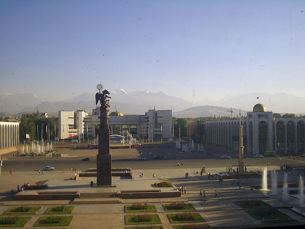 Ala too Square in Bishkek Kyrgyzstan 1